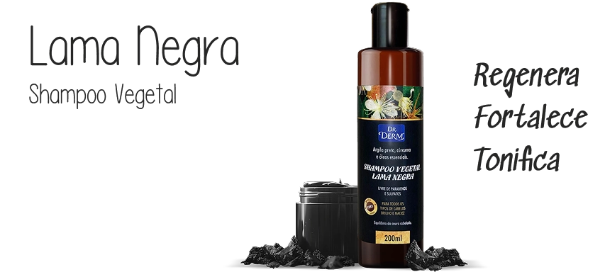 Shampoo Vegetal Lama Negra
